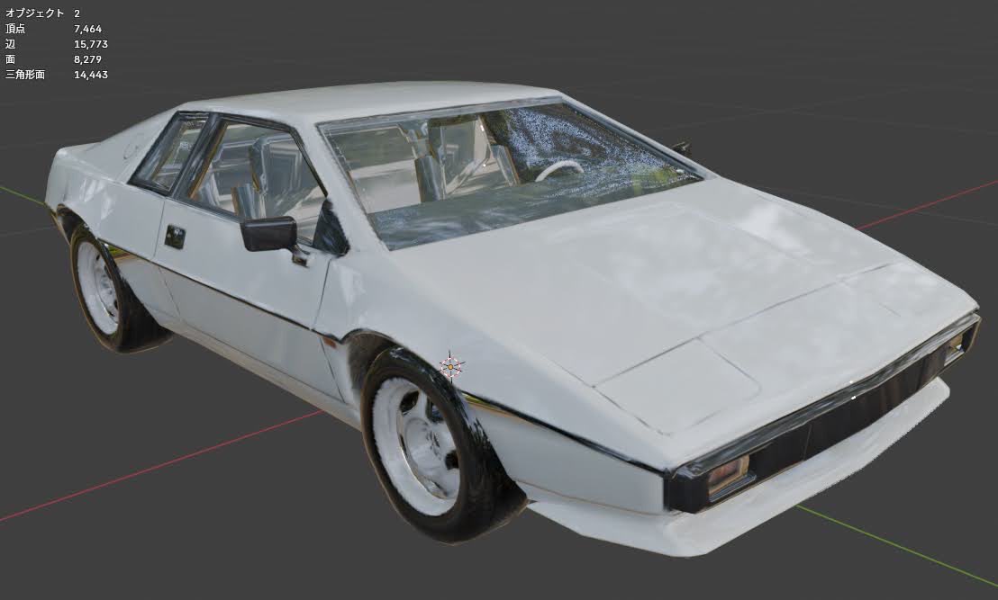 PIKAMOSU's tweet photo. こんにちは。

AIで車の画像生成、
展開図にしてもらい。
3Dモデル、テクスチャを生成、
ローポリゴンで外装、簡単な内装も
用意してくれました。

#Blender https://t.co/TNCFEeOP8U
