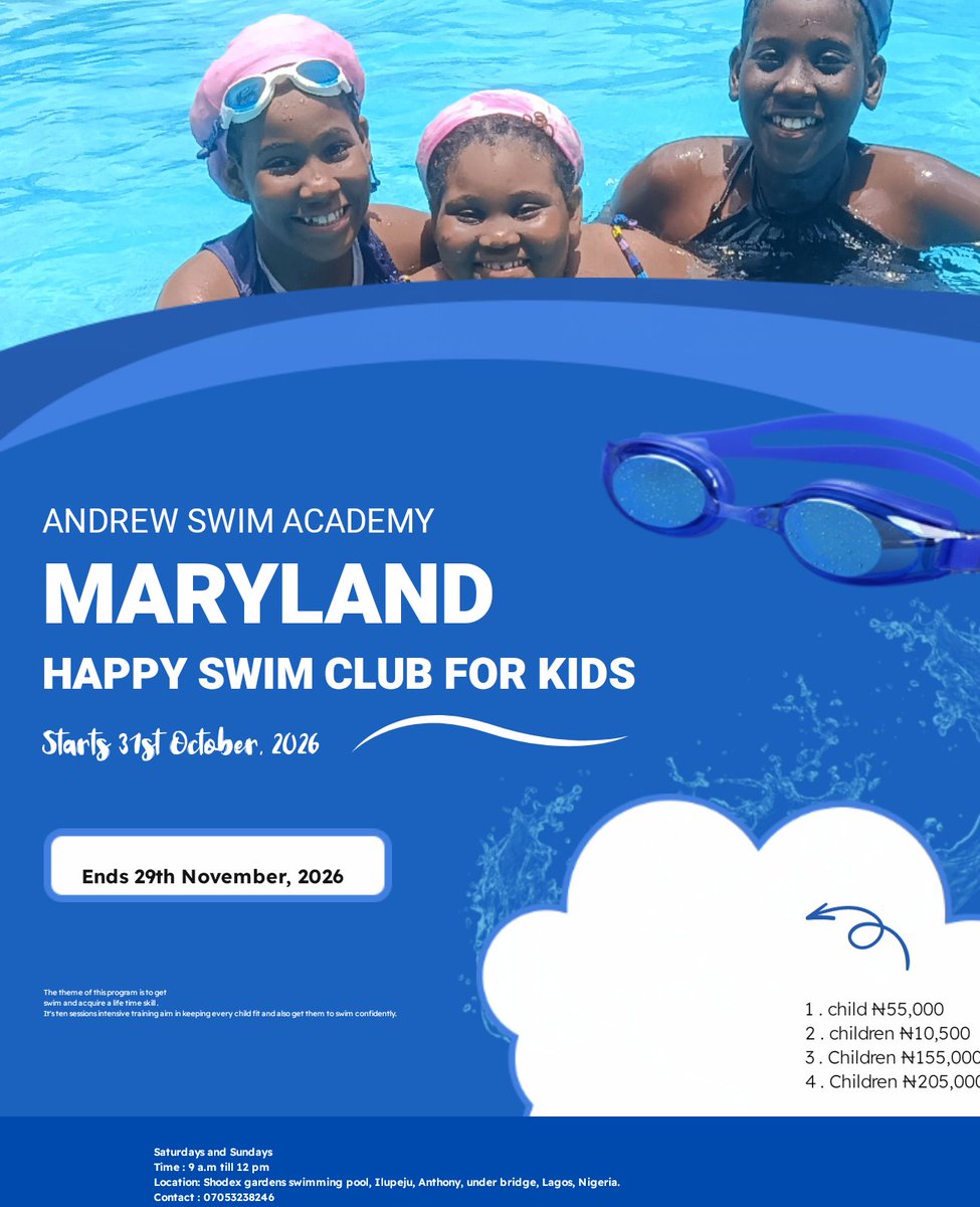 Blessin27419159's tweet photo. @ruffydfire Hire private Swim instructor https://t.co/UvO1eIj1V1