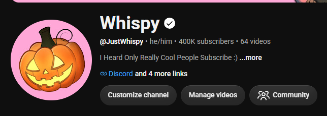 ImJustWhispy's tweet photo. 400k! HELL YEAHHHHH MAN🎊🎊🎊🎊 https://t.co/JZYFEWymJK