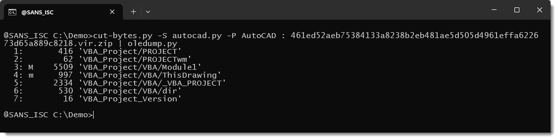 sans_isc's tweet photo. Orphaned VBA Projects Inside DWG Files https://t.co/T1co7xgUHd https://t.co/f6g5UzfRqB