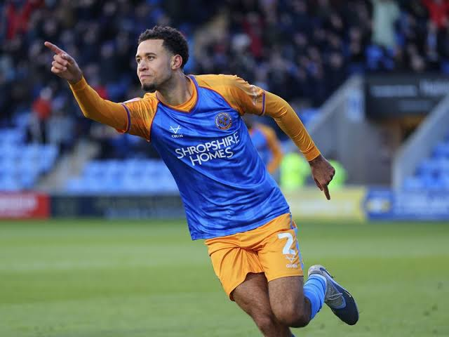n1vad's tweet photo. @shrewsburytown The rock at the back, Luca Hoole 🛡️🏴󠁧󠁢󠁷󠁬󠁳󠁿 https://t.co/mGHEI4FQm0