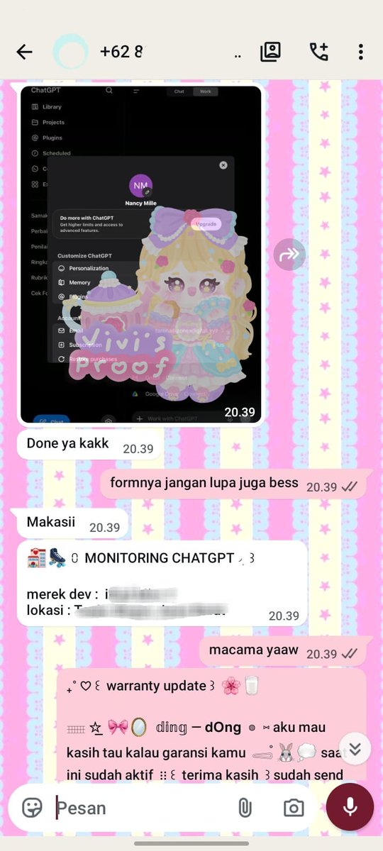 vivifleu's tweet photo. @BabyHanHae adaa jipiti go

*˖ ࣪ ‹ sharing go
1 hari : 10k
3 hari : 15k
7 hari : 20k
14 hari : 38k

*˖ ࣪ ‹ Go 8u
1 bulan: 35K

*˖ ࣪ ‹ Go 5u
1 bulan : 45K

*˖ ࣪ ‹ Go 3u
1 bulan: 55K

*˖ ࣪ ‹ private
1 bulan plus fullgar : 110k https://t.co/2oLIflB5hk