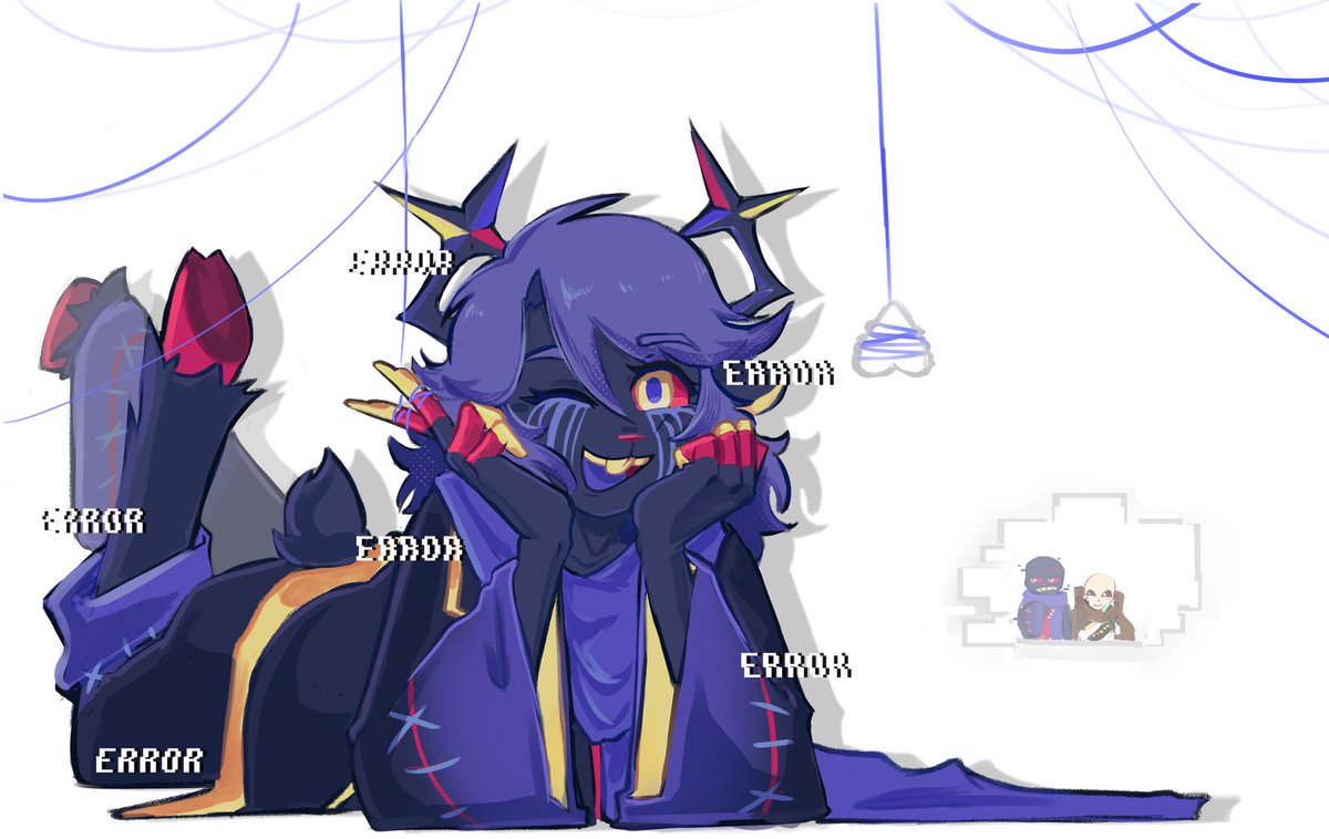 spacecwat's tweet photo. Dess caught Error’s moe I fear https://t.co/7Nn8KOWUm5