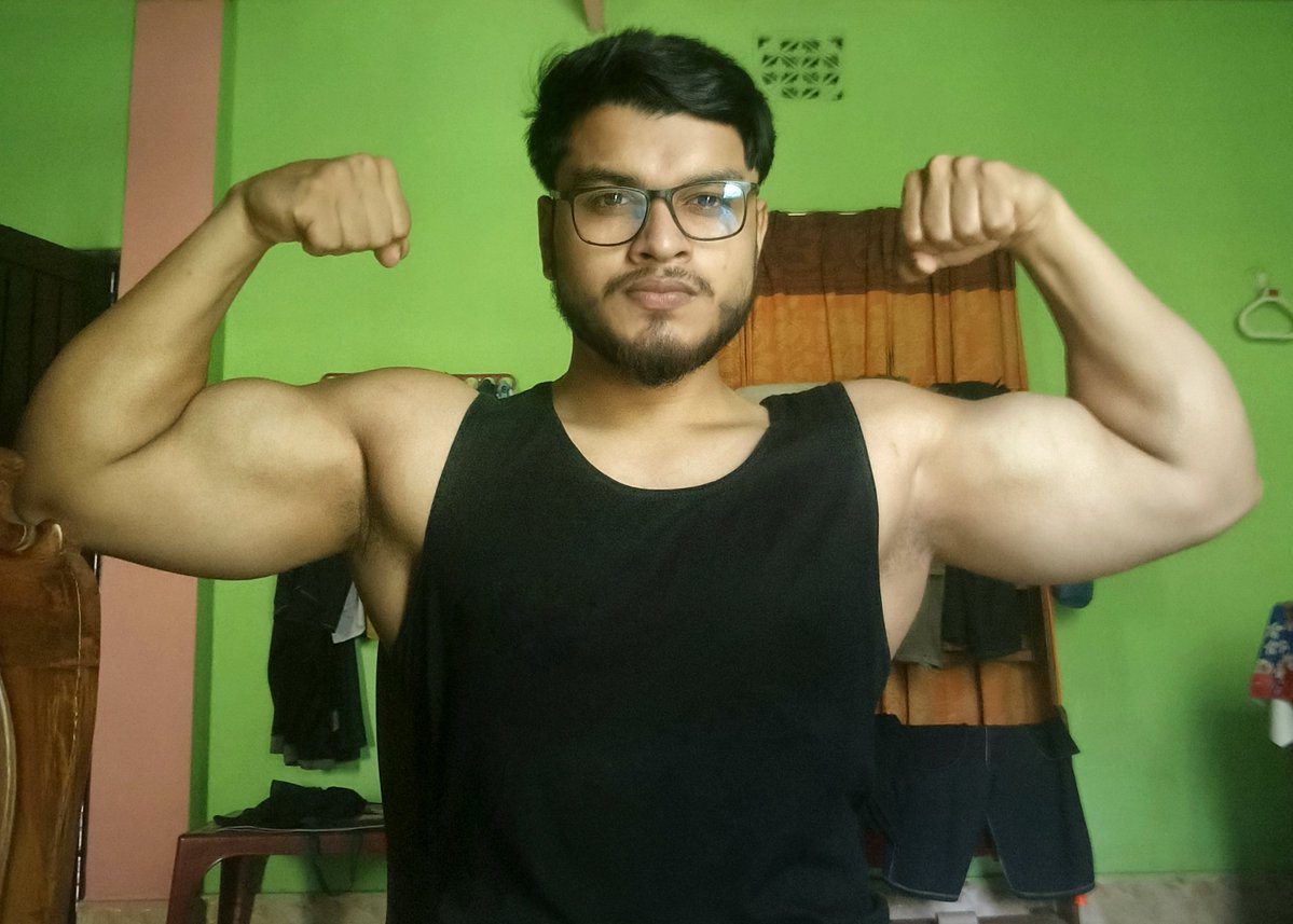 Mahanur_Rahman_'s tweet photo. Gym is the only addiction who has no side effects and if you want to recover your bad addiction then join gym today 💪 https://t.co/YHMuiFShBY