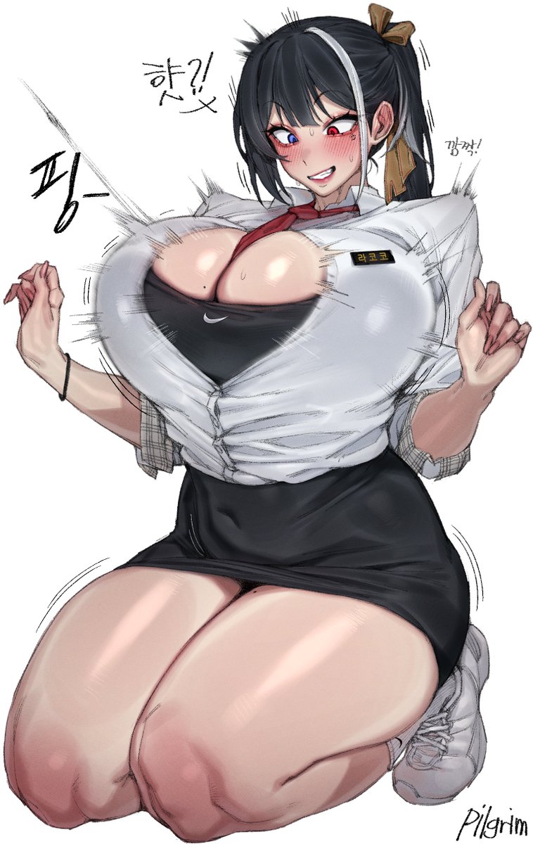 Pilgrim_0909's tweet photo. 멧챠 19살(?)의 교복입기 도전! #RAKK_ART https://t.co/N4xu3sRguO