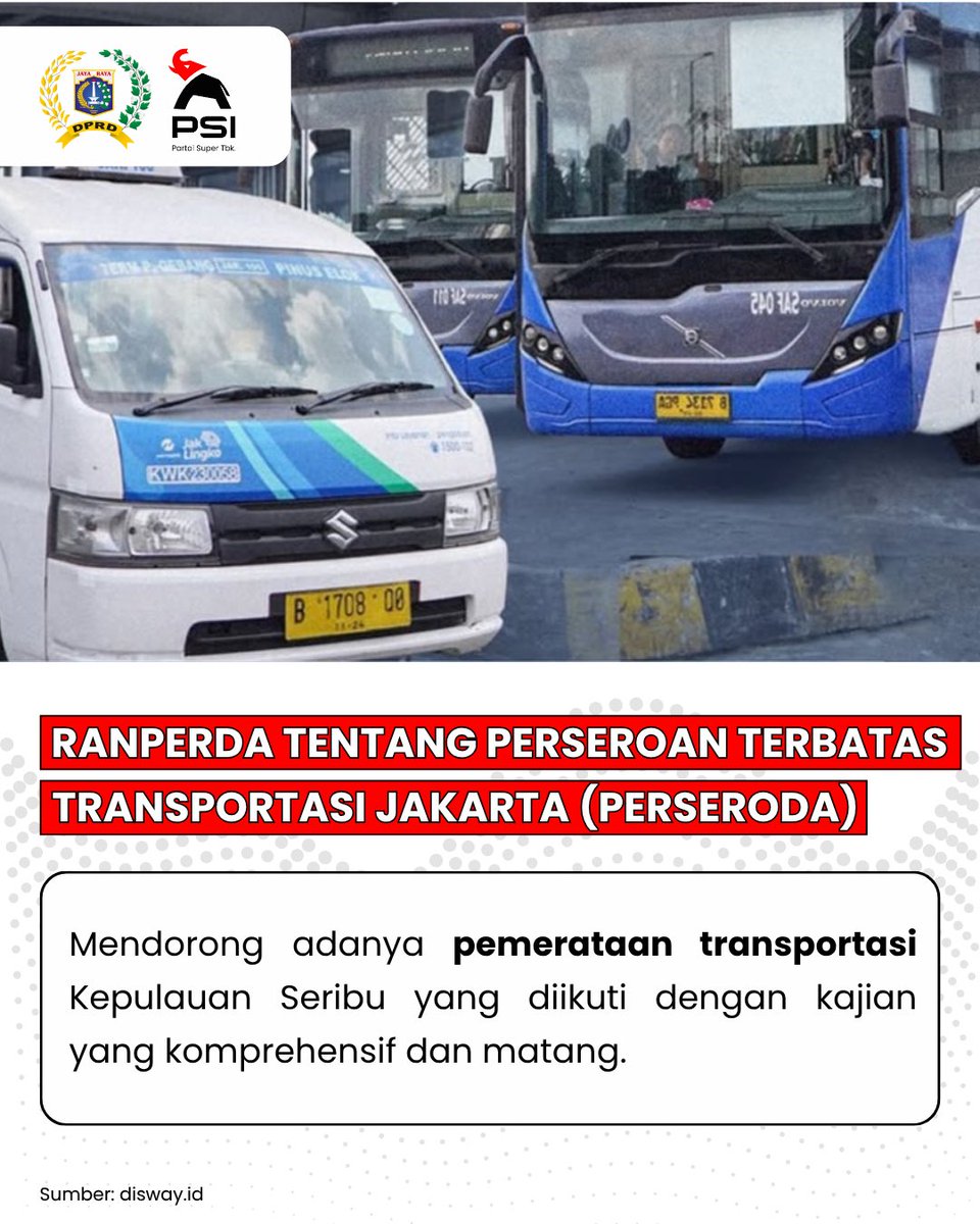 PSI_Jakarta's tweet photo. Empat Ranperda jadi sorotan, dari dana cadangan daerah hingga PAM Jaya, Transjakarta, dan Bank Jakarta. 

Yuk, lihat apa saja poin penting yang perlu diperhatikan demi Jakarta yang lebih baik!

#PSI #PSIJakarta #PartaiSuperTbk #DPRDDKIJakarta #Ranperda https://t.co/xBDuuKxDyg