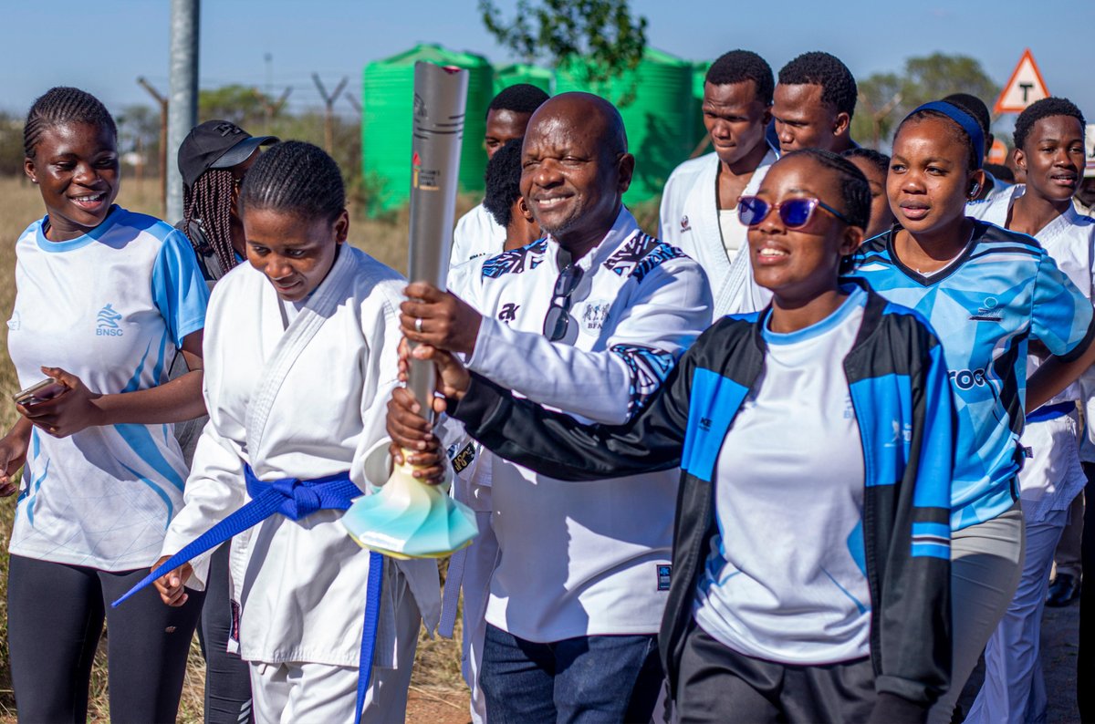 auscregionfive's tweet photo. BOTSWANA CARRIED THE TORCH. THE PRIDE STAYS WITH US.

Read more: https://t.co/QkDWghRQNn

ONE FLAME. TEN NATIONS. TOGETHER TO MAPUTO.

#Maputo2026 #Region5YouthGames #TorchRelay #AUSCRegion5 #Botswana https://t.co/UzIkBwTmLw
