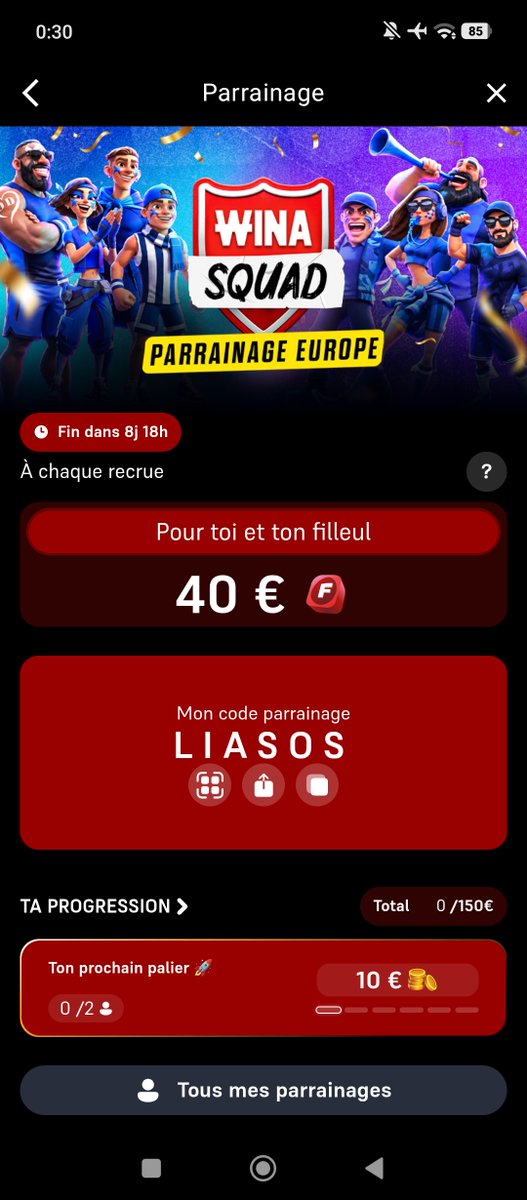 lioa23's tweet photo. ⏳ Coup d’envoi dans 45 min.

Dernier appel pour créer ton compte avant PSG–City : Betclic XACH71PQ → https://t.co/UbmTFUoACc · Winamax LIASOS → https://t.co/hZEXPIWR0k

Parie avec modération. #Pub · [ML]
#PSG #LigueDesChampions #ParisSportifs https://t.co/SdU9q2jD10