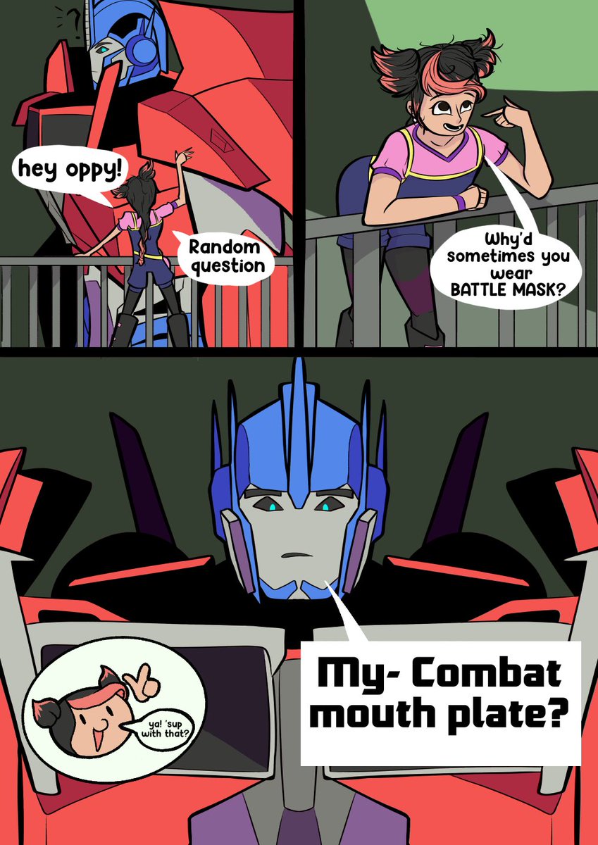 RustyBun02's tweet photo. Battle mask. 

#Transformers #tfp https://t.co/N6vtuVOYOM