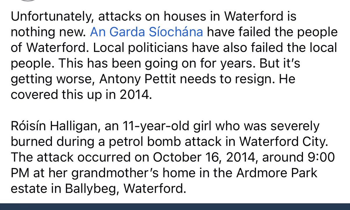 InfidelsOfEire's tweet photo. @Cailndeas260812 the stokes in Waterford ruined more lives than anyone can imagine, He must be talking about his own https://t.co/ckoAvLHR71