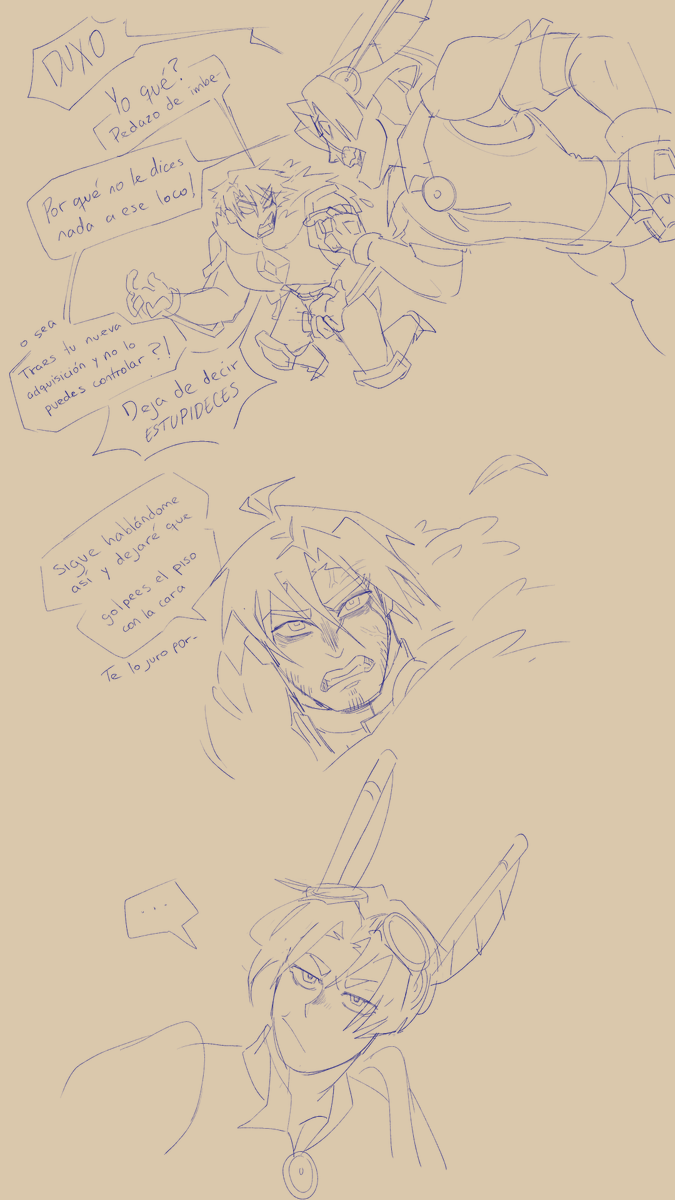 Piolingo_93's tweet photo. Minicomic-"Plan B" PG26, PG27, PG28 y PG29
FIN JSJSJS
Bien anticlimático, sí soy
Eso es todo, más que nada quería mostrar algo de estos tres juntos. De ahí, quisiera ya sacar a Loco para hacer otras ideas que tengo ✨
En algunas ya ni salen Duxo y Aquinin XD https://t.co/lhI0CrQple