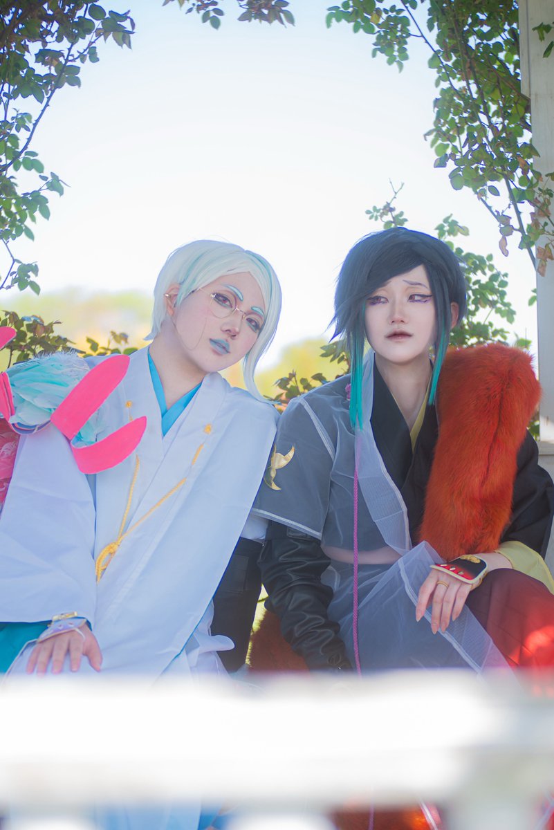 aoe12_'s tweet photo. cos 刀剣乱舞 
　
巴形薙刀　
静形薙刀　

photo @nukko_nunu 
#ちぇりコス #ちぇりコス桜宴 https://t.co/Gq7FnaomLr