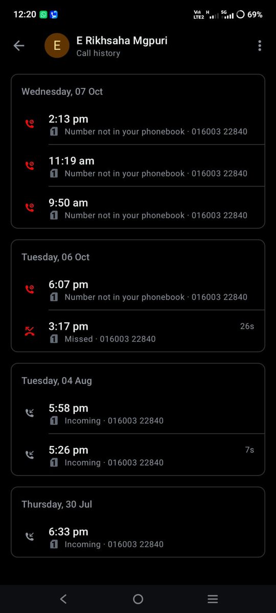Sreenivasansnr's tweet photo. @AxisBank 
am being continuously harassed by your recovery agents through repeated calls from 01600322840, 8095886483. The agent has come home without any intimation. I urge you to take suitable actions at the earliest. https://t.co/gK5N8P1Yw6