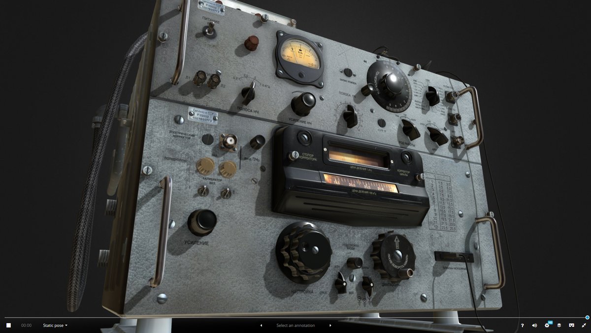3d_ready's tweet photo. 3D Model: R-250 USSR Military Receiver 📻
Buy it on Ready-3D 👉 https://t.co/sAfQxpjrEa
Original dimensions, animated gauge arrow. FBX &amp; 3ds Max formats. Created in 3ds Max (not AI-generated).
#3DModel #USSR #Ready3D #Historical #3dsMax https://t.co/ROta7KzHP9
