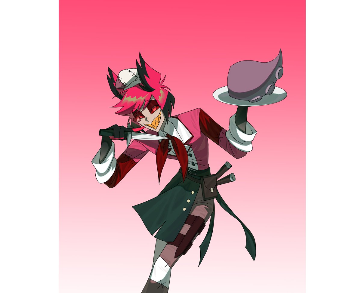 hazbinlover_'s tweet photo. #알래스터 #Alastor https://t.co/2TYJA9tESZ
