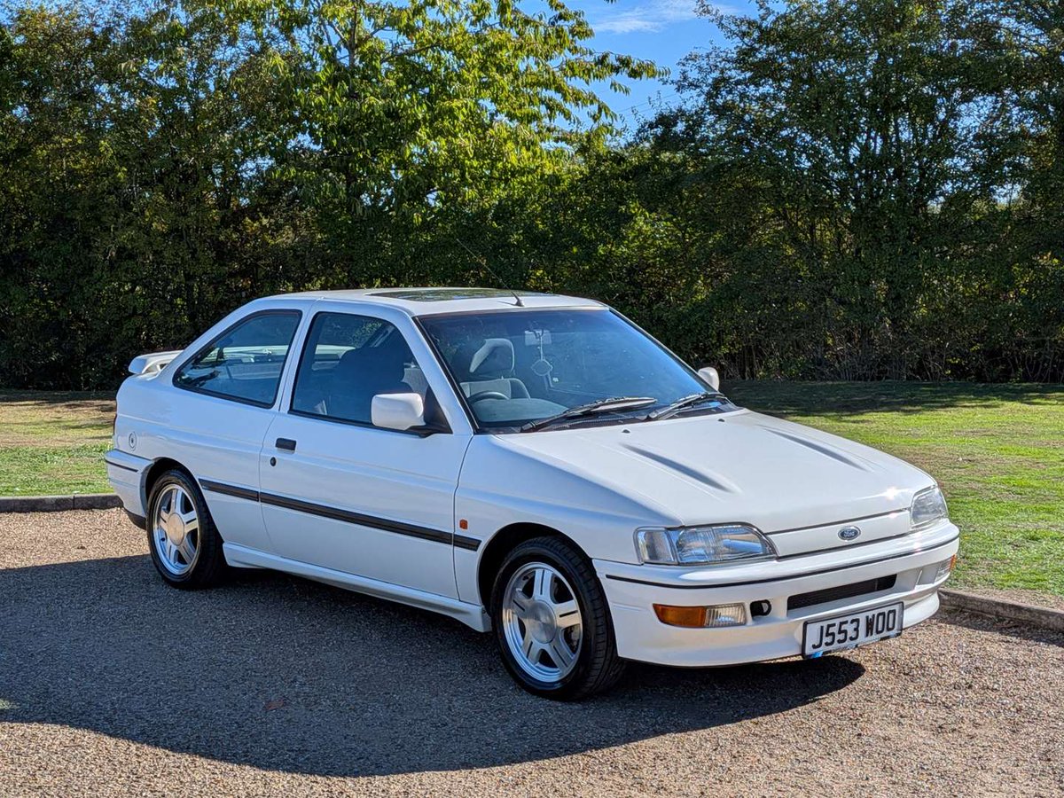 ACAKingsLynn's tweet photo. 1991 FORD ESCORT RS2000
Next classic auction is Saturday 7th &amp; Sunday 8th November

Auction Catalogue
https://t.co/S8eh8ZOgR5

Watch the early preview on YouTube
https://t.co/0rPWvsXd4l

#angliacarauctions #classiccar #classicauto #classiccarauction https://t.co/8JpE1DXIC2