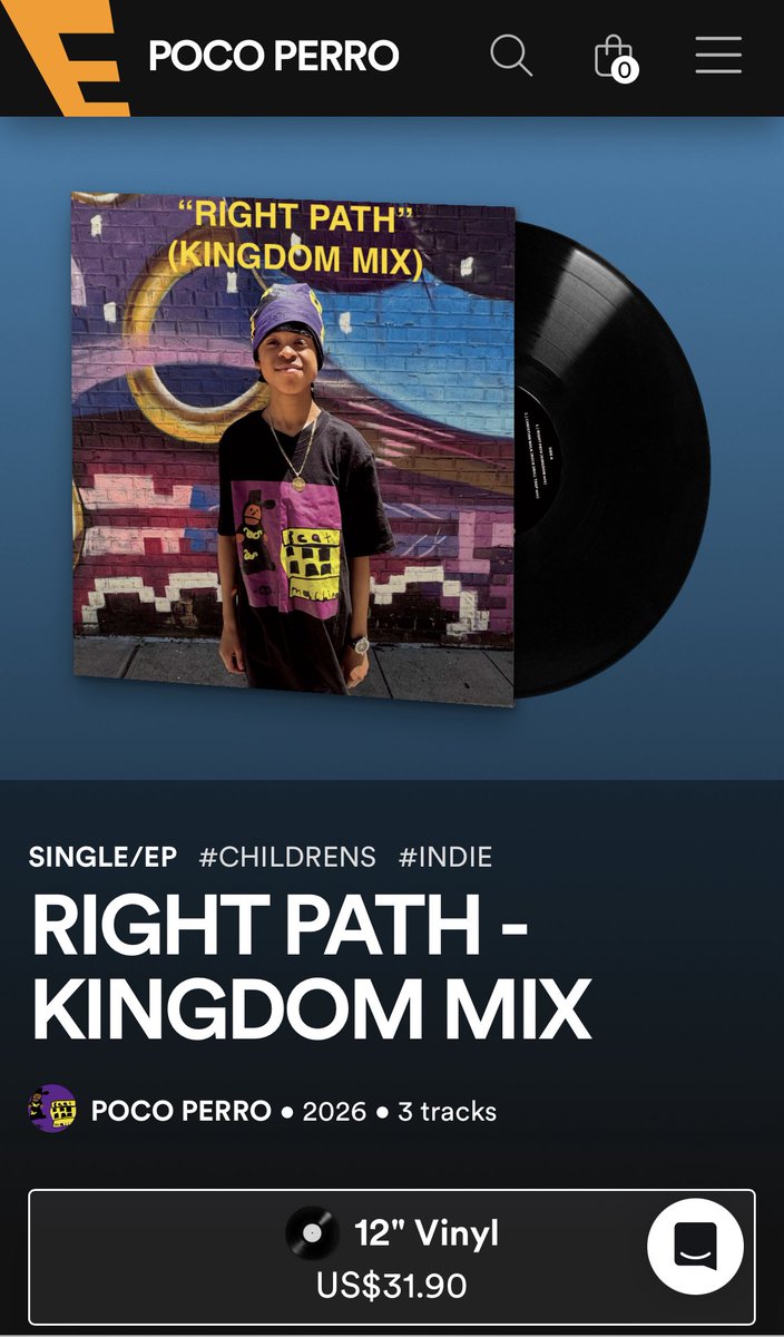 pocoperro1's tweet photo. POCO PERRO SONG “RIGHT PATH” IS NOW “RIGHT PATH (KINGDOM MIX)” on VINYL https://t.co/daJsLJvTHT #pocoperro #vinyl #rightpath #teensoul #kingdommix https://t.co/SzHDOvNbRL