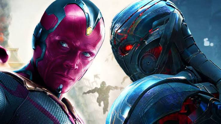 ReelCipher's tweet photo. Ultron created a body intended for himself, but Vision emerged instead. Now Ultron has created a being capable of surpassing him 🤔 https://t.co/YFI3lm0zdK