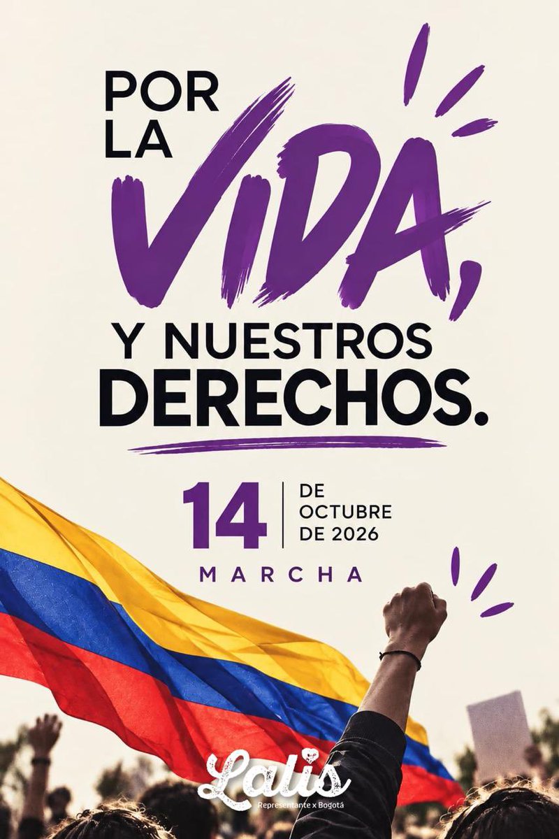 smilelalis's tweet photo. #Este14YoMarchoPorLaVida, por el derecho a la vida, los derechos sociales, la libertad de expresión, la educación pública y la cultura. 

Hoy ejerceremos nuestro derecho a la protesta social pacífica, porque la violencia, la estigmatización y el silencio solo que permite que la historia se repita y NO NOS VAN A CALLAR. 

📍Bogotá: Parque Nacional 10:00 a. m.
