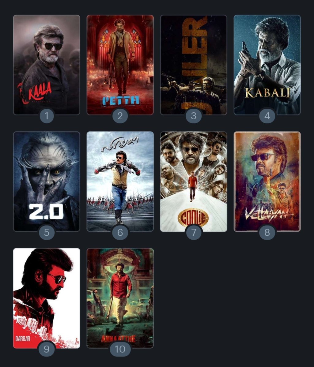 RSG_33's tweet photo. Last 10 தலைவர் movies ranked: https://t.co/ZYMp7ts9fW