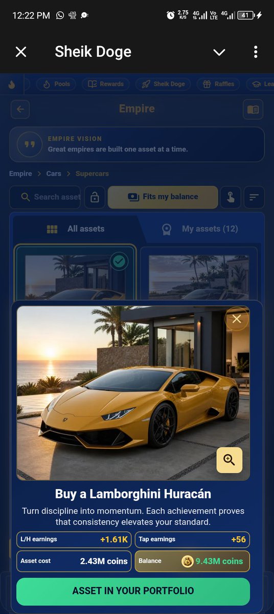 Prime_100X's tweet photo. @Jeremybtc Just bagged this baby @SheikDoge 

been tapping, acquiring more assets g building my empire. 

I've got nothing to loose, so don't snooze. 

check Sheik Doge on #SOLANA https://t.co/4W8xos1yux
