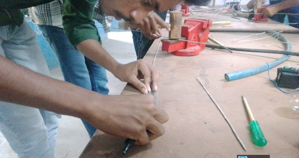 GManbazar's tweet photo. FITTER PRACTICAL CLASS https://t.co/HMG3BScvq8