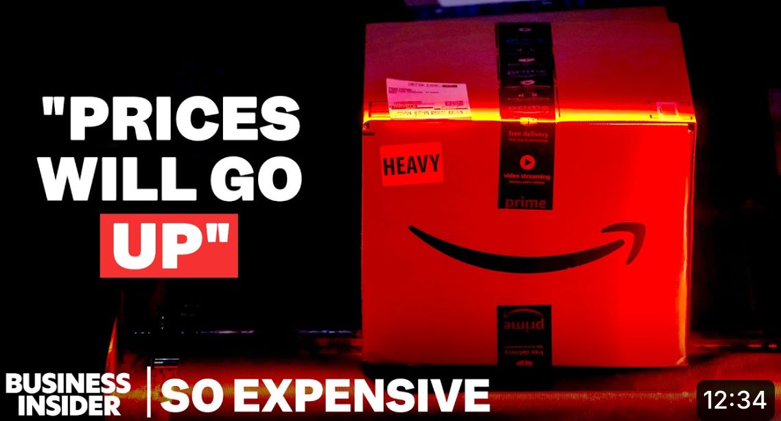 stacyfmitchell's tweet photo. One reason prices are soaring: Amazon uses at least 3 different price-fixing tactics to compel competing retailers to raise their prices. How is that possible? This smart Business Insider video explains, drawing on evidence uncovered ahead of Amazon's upcoming antitrust trials. https://t.co/4N2J4Ld7yx