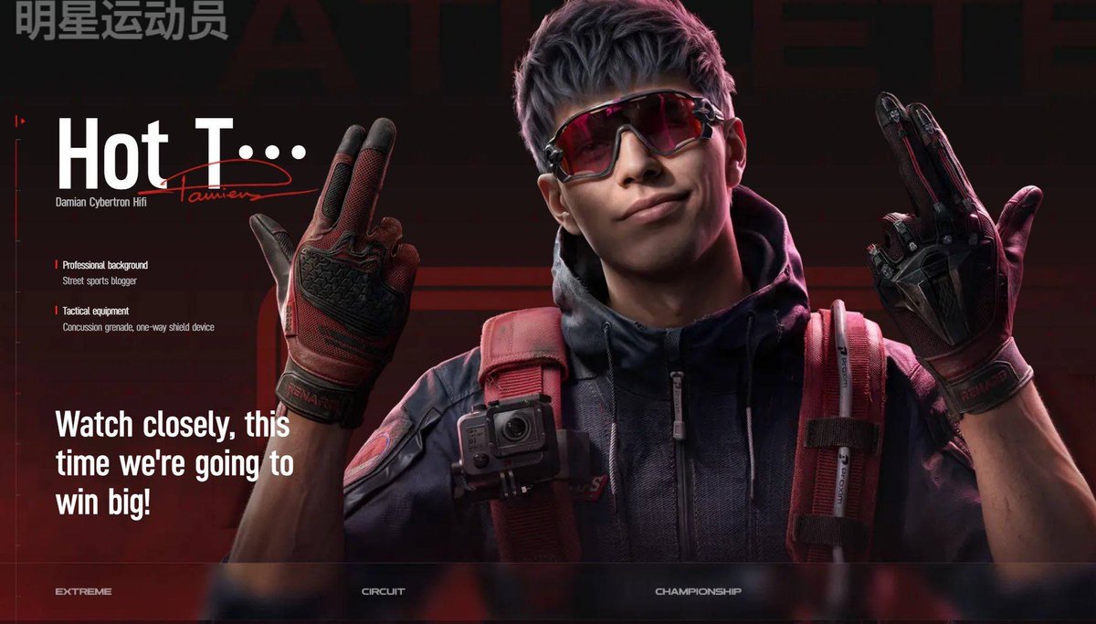 eccINTEL's tweet photo. Meet the star athletes of ECC: REDLINE!

#ECCRedline #ECC https://t.co/yg7jK9JoSS