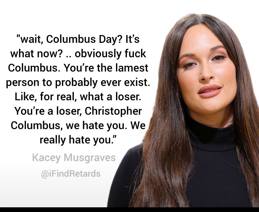 GadSaad's tweet photo. I love @KaceyMusgraves’s music. Beautiful woman, angelic voice. That said, it is astounding to be so confident in your historical ignorance. Zero eloquence, zero knowledge. Just a buffoon spewing  childish opinions. https://t.co/mGmFILUY8o