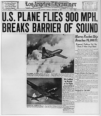 RKrivoFX's tweet photo. October 14, 1947 - Chuck Yeager breaks the sound barrier https://t.co/GWdldRacmd #History #Technology #AirTravel #Jet #ChuckYeager #SpeedOfSound #MachI #SoundBarrier https://t.co/Aj8z19nOd5