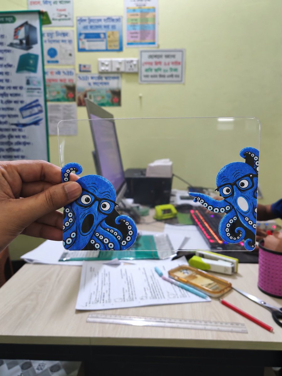 qhnqf's tweet photo. Professor Octo’s little adventures in Bangladesh.

From neighborhood walks and local shops to my workspace and everyday hangouts, Octo is getting a glimpse of life on my side of the world.

Different places, ordinary moments, one little octopus joining the journey.

@ProsperDesk #OctoEverywhere