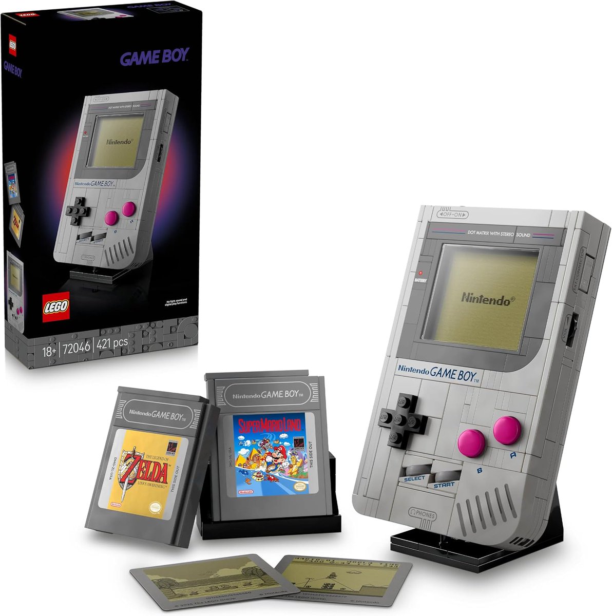 icklebricks's tweet photo. LEGO Super Mario Game Boy 72046
VOUCHER PRICE £39.59   (RRP £54.99) → https://t.co/7de0BdBAol
.
Pricing correct at time of posting
.
#lego #ad #legodeals #giftideas #afol #legoinvesting #nintendo #gameboy #zelda #supermariobros #gaming https://t.co/oABJLCwTil