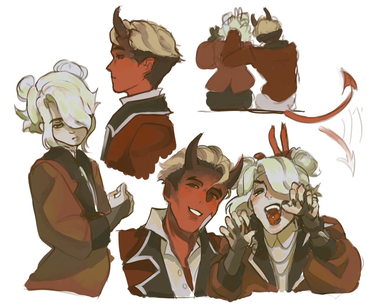 kakokide's tweet photo. Some sketches 
#deadlockgraves #deadlockapollo https://t.co/gNZPLRckAU