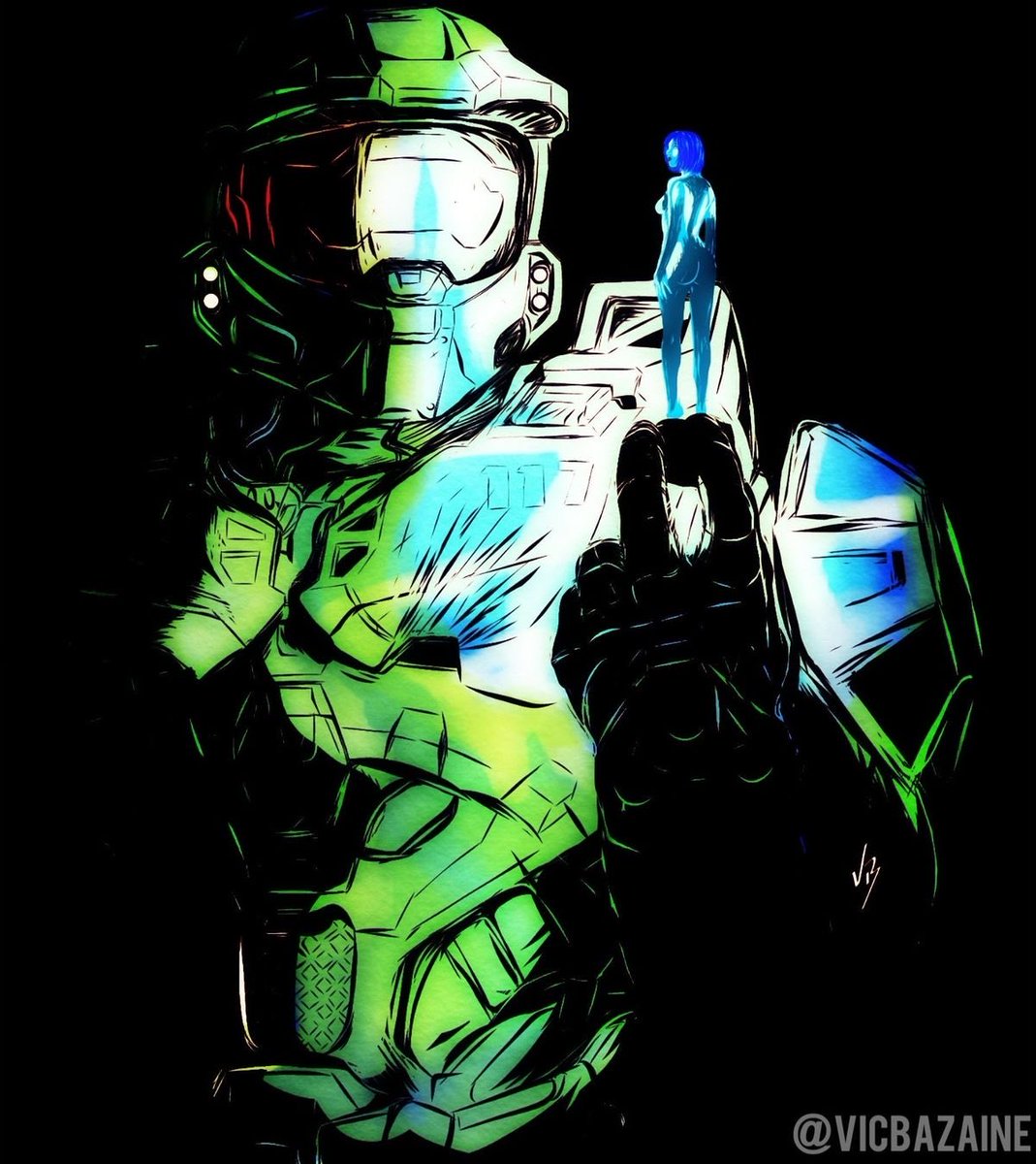 SchwiftyMc's tweet photo. Good morning, everyone! I hope you all have a great day. 

Art by vicbazaine https://t.co/TzUxT11zQU