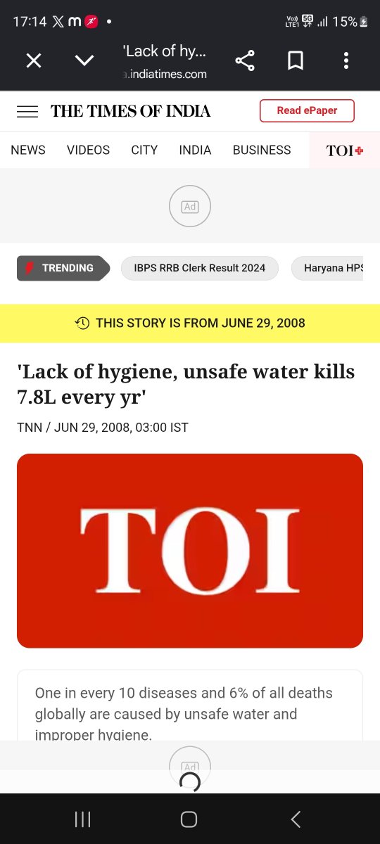 hubballiguy's tweet photo. @RakeshK32229480 What about the 780k people dieing every year? 100k of them were kids https://t.co/g1VMzYh8al