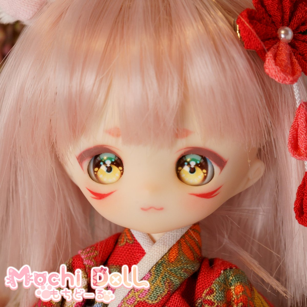 mochi_doll's tweet photo. 🌟ヒカリちゃん出品致しました🌟
10/17(土)21時台に終了予定です。 
➡️https://t.co/lFhUBkYXjf

赤い着物の白猫ちゃん(白狐ちゃん!?)はマロ眉がチャームポイント🐱❤️
黒い着物の元気で人懐っこい鬼っ子ちゃんは八重歯がキュート👿🖤

素敵なご縁がありますようにෆ⸒⸒⸜( ˶'ᵕ'˶)⸝
#もちっ子 https://t.co/I3DFsL7Vos