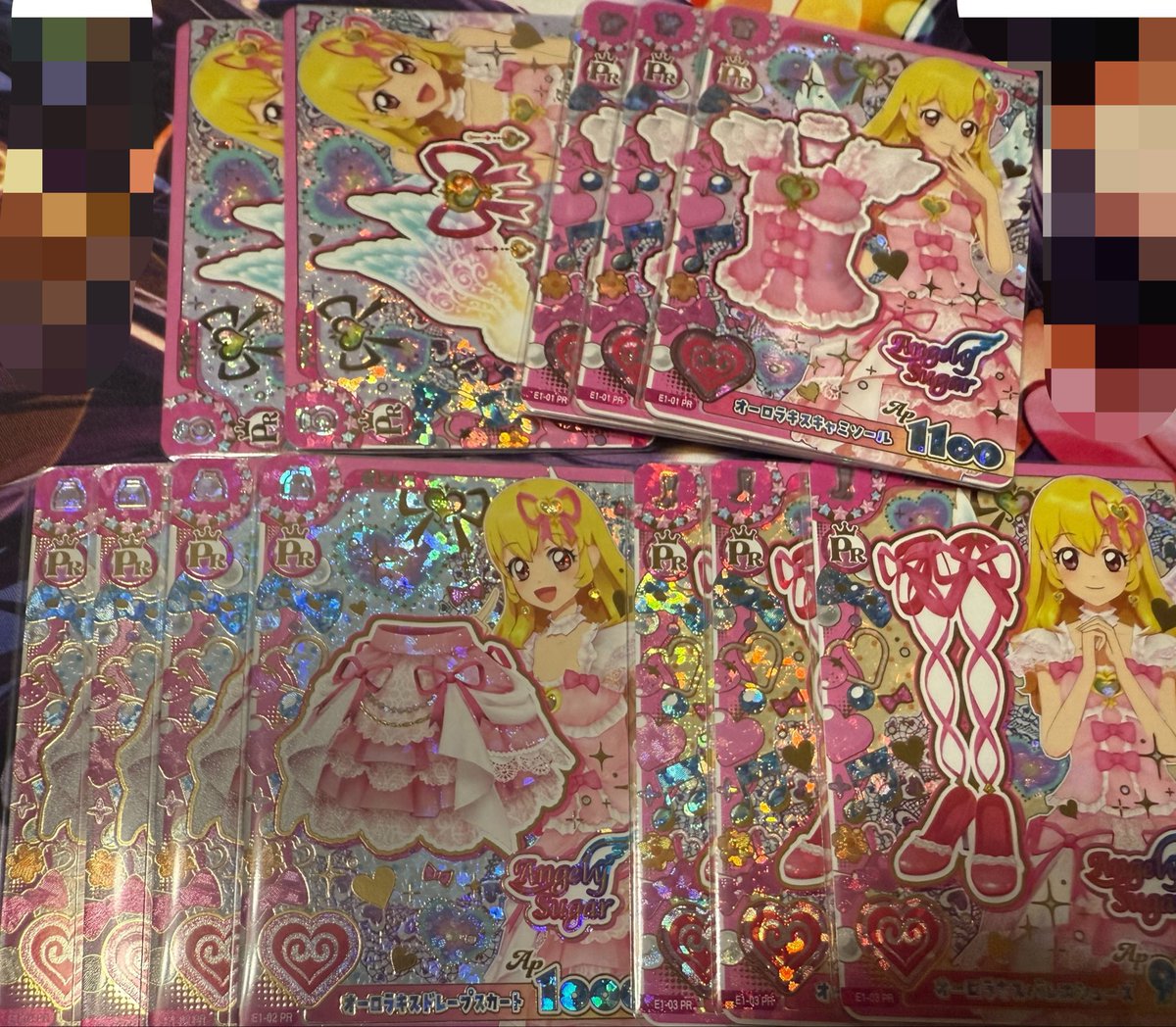 r0_m3x's tweet photo. 買取・譲渡・交換
アイカツアンコール アイカツカード アイカツ

譲)画像1,2枚目

求)画像3枚目(いちごパラレル>その他)or買取

買取ご希望の場合は、希望金額ご提示お願いいたします。
パラレルとの交換の場合は、n:1🉑

都内にて手渡しできる方・パラレル優先となります🙇‍♀️ https://t.co/wftMWWJjkP