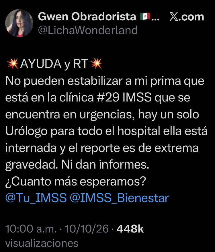 ImpudorPolitico's tweet photo. ¿Qué es esto? 🤔

— Una chaira obradorista recibiendo un estupido y delicioso PUTAZO de realidad 🫢

🚨Post patrocinado por el IMSS Bienestar mejor que el de Dinamarca

Ufff, nmms 👇👊 https://t.co/W9EvYG2c5Q