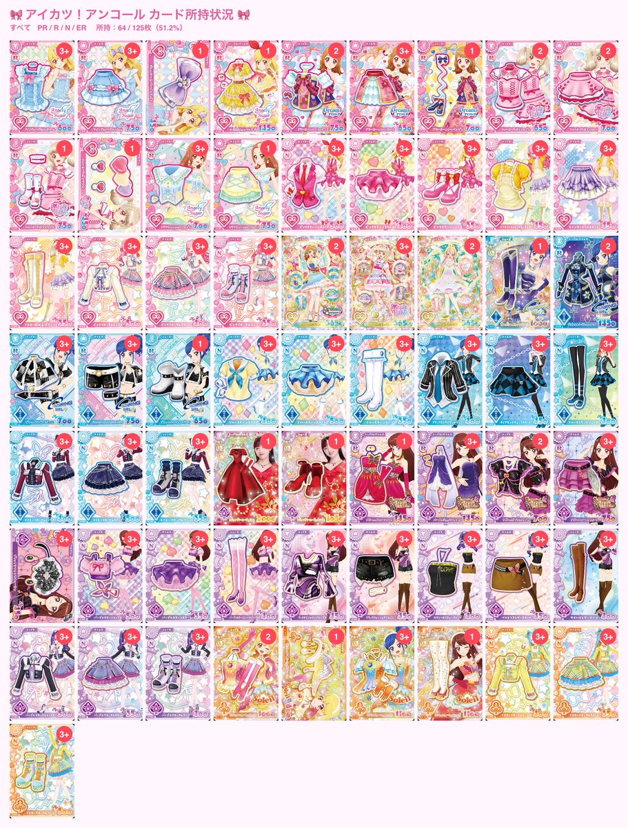__kq9's tweet photo. アイカツカード
アンコール アイカツアンコール アイカツ カード 交換

譲ꕤ︎︎ 1枚目
求ꕤ︎︎ 2枚目

10/25都内手渡し可能な方＞郵送
纏めて交換いただける方を探しております🙇🏻‍♀️ https://t.co/nFtieLf1HY
