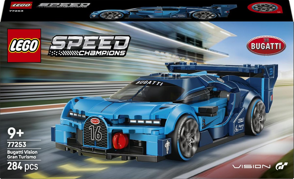 icklebricks's tweet photo. LEGO Speed Champions Bugatti Vision GT Hyper Sports Car 77253
VOUCHER PRICE £14.39   (RRP £22.99) → https://t.co/xWqwEZQWT4
.
Pricing correct at time of posting
.
#lego #ad #legodeals #giftideas #afol #legoinvesting #speedchampions #bugatti #visionGT #cars https://t.co/8G5FL6liK8