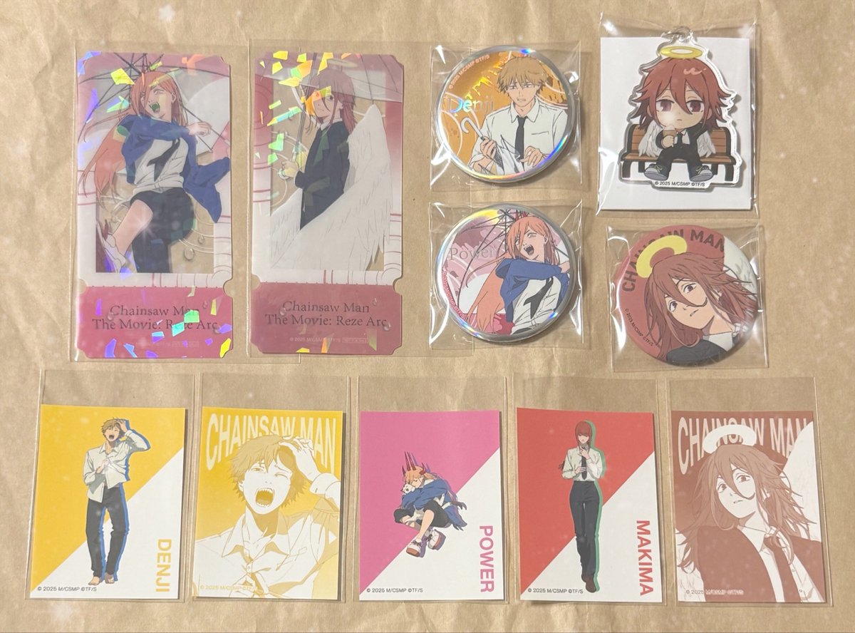sss_axx26's tweet photo. ◆交換 チェンソーマン
with Umbrella マルイ アニメイト

譲：デンジ パワー マキマ 天使の悪魔 レゼ ビーム

求：アキ
ステッカーは引き、クリカホロは単体横優先

大阪梅田手渡し
クリアカードは初期スレあります
条件の合う方いらっしゃいましたらお声がけください🙇‍♂️ https://t.co/dPuJEvwTxX
