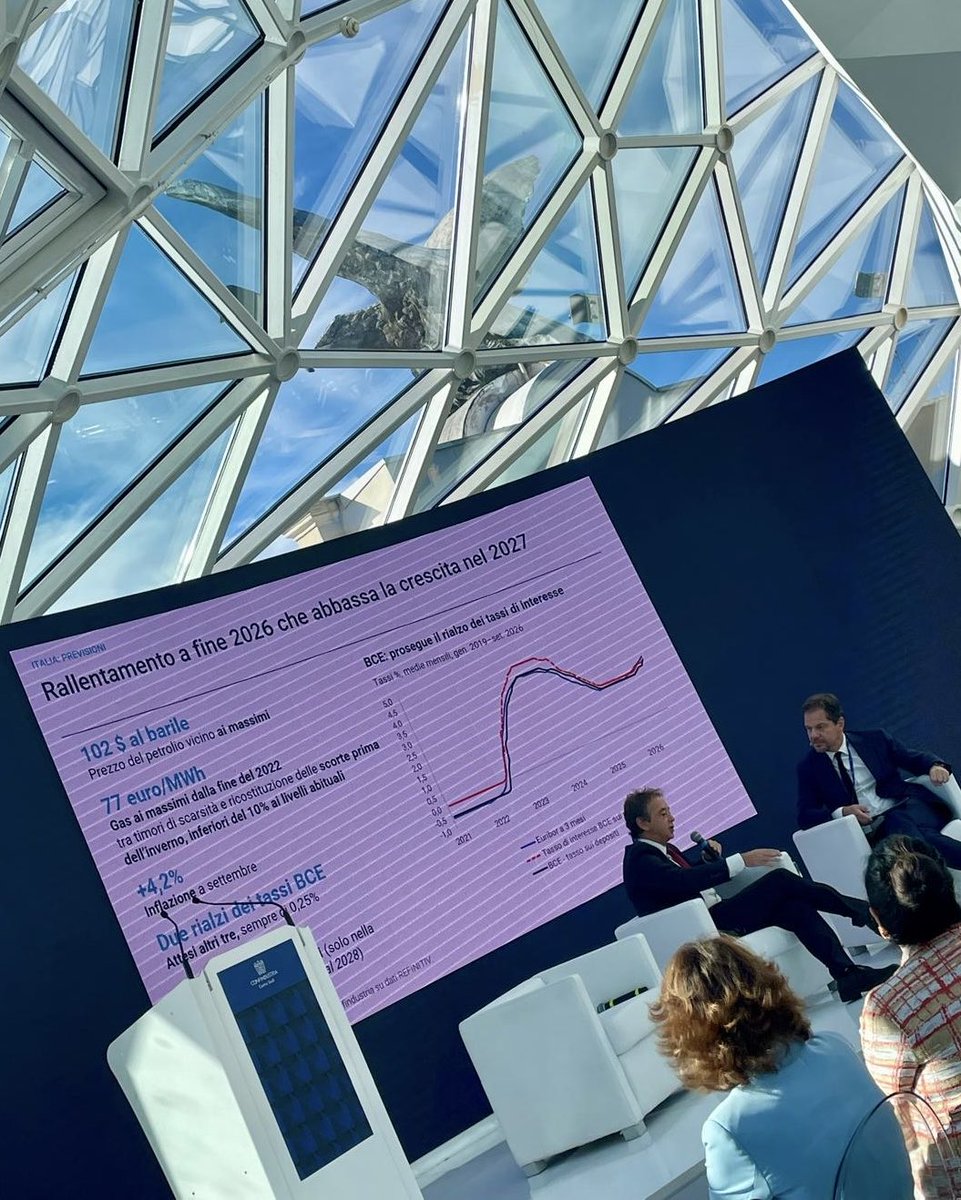 elenabonetti's tweet photo. Il rapporto di previsione presentato oggi dal Centro Studi Confindustria scrive nero su bianco che il declino demografico italiano sta diventando un vincolo diretto alla crescita economica, mentre la bassa produttività rende più difficile compensarne gli effetti. 
Nel 2019-2025 il contributo della popolazione tra 15 e 64 anni alla dinamica demografica italiana è sceso a circa −0,7 punti percentuali annui. Nello stesso periodo la popolazione complessiva è diminuita di quasi lo 0,3% annuo. Cosa vuol dire? Che la riduzione della popolazione in età lavorativa restringe la base potenziale di occupazione e rende più difficile sostenere la crescita. 
L’altro dato chiarissimo è che negli ultimi anni, l'aumento della popolazione anziana non è più sufficiente a compensare la contrazione della popolazione in età lavorativa in Italia.
Quello demografico è un problema politico gigantesco e non è più solo raccontabile come ‘culle vuote’: è l’Italia che marcia dritto verso il collasso.