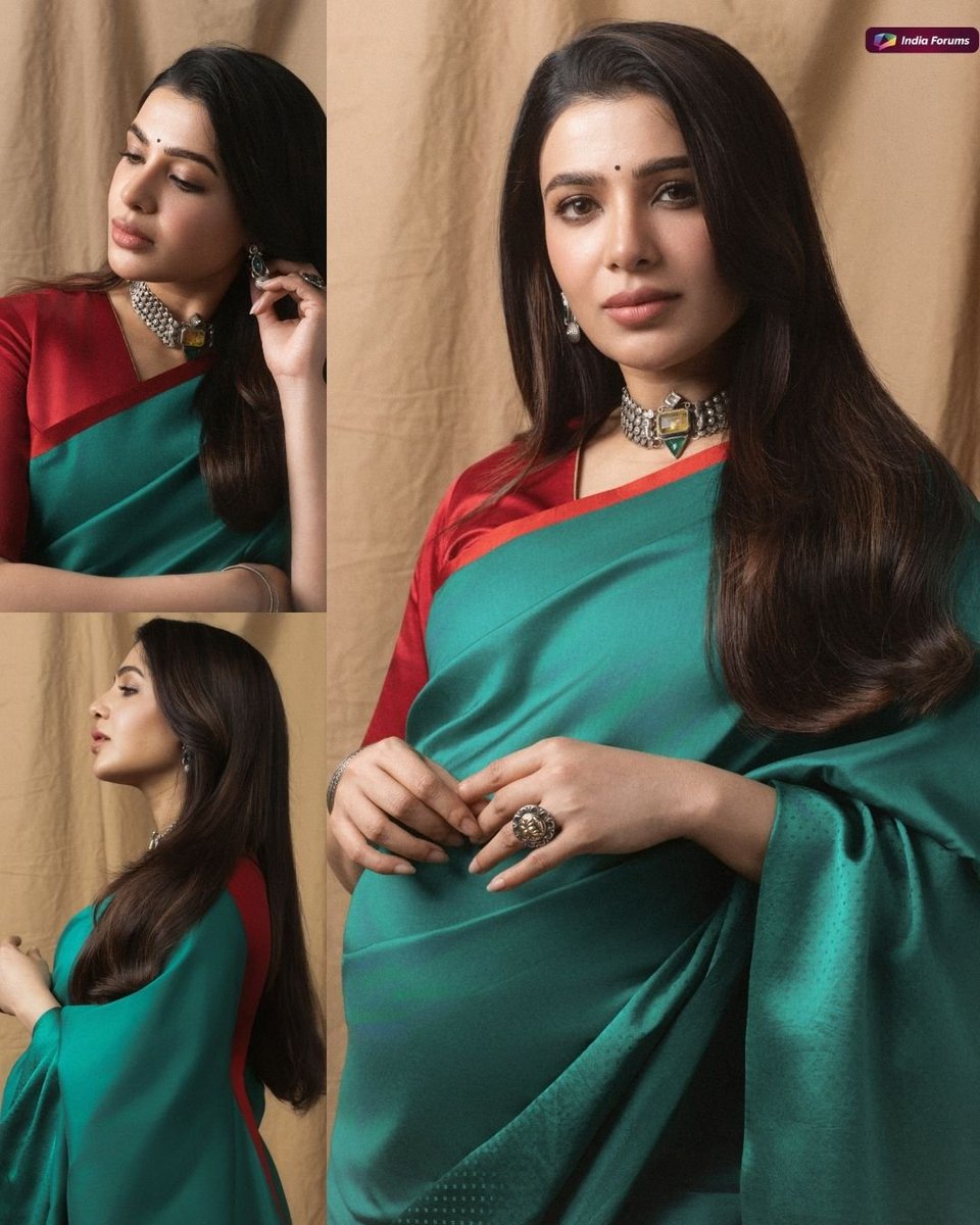 indiaforums's tweet photo. Mom-to-be Samantha is serving pure elegance in traditional wear, and that pregnancy glow is everything โค๏ธ๐ค๐ผ
๐ธ @samantharuthprabhuoffl
.
.
.
#SamanthaRuthPrabhu #MomToBe #TraditionalLook #PregnancyGlow #IndiaForums https://t.co/ktnmfHwUXO