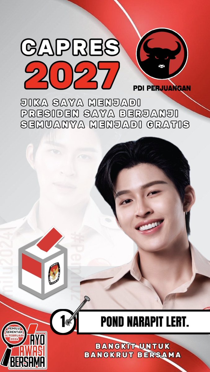 aeveleenn's tweet photo. suara kalian menentukan masa depan, kalian mau nyoblos nomer berapa nih 😹🤌🏻 https://t.co/wYD2mCjmrS