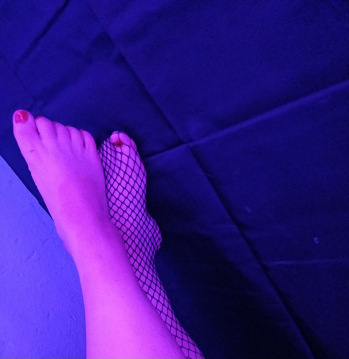 RivaRiot's tweet photo. Bare or fishnet?👣💜 which one catches your eye?😉
Don't be shy, say Hi! 😘
#feetfetısh #feetِ #Fishnets #Nylons #footlovers #footfetısh https://t.co/Z5fhhL9Dfe