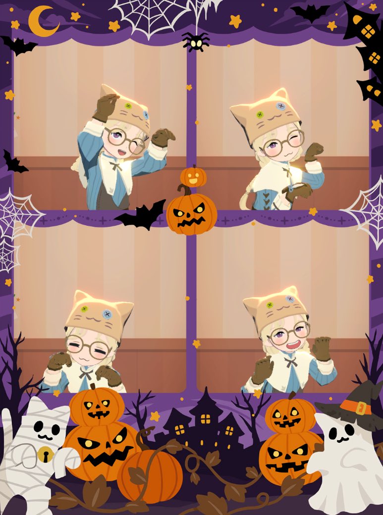 Hempty7's tweet photo. ハロウィンイベント始まった！

#マビモバ https://t.co/1OB0CmN0YA