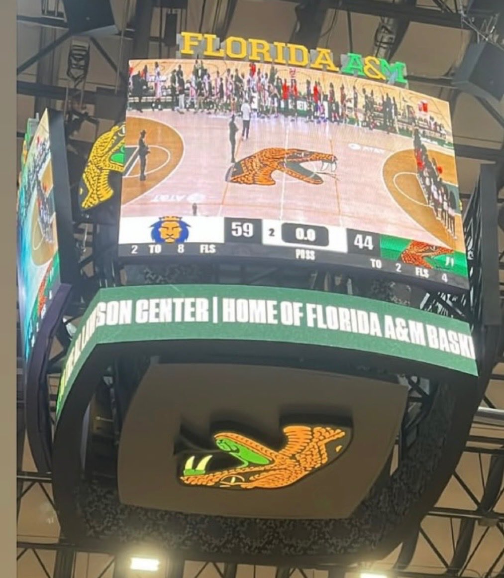 NAIAHoopsReport's tweet photo. 🚨 NAIA takes down D1

It begins!! 

@WarnerU_MBB took down D1 FAMU 59-44 in an early exhibition for both teams last night! https://t.co/1cRjyxEbyS