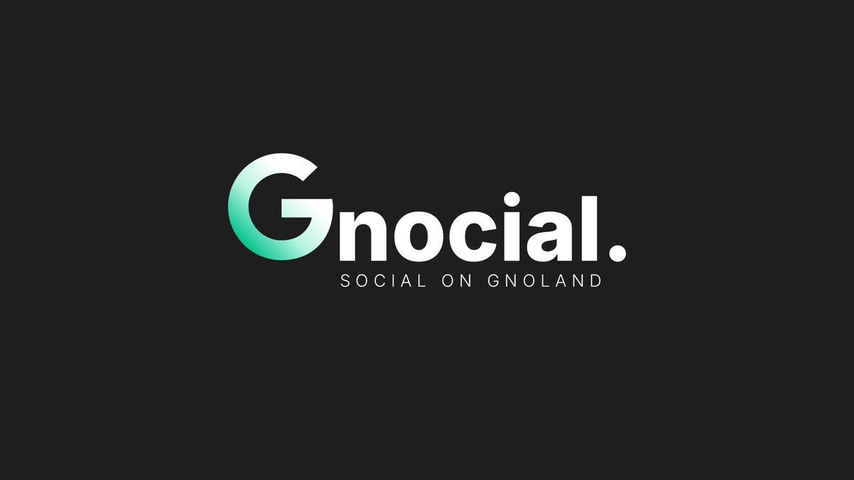 nomaqlabs's tweet photo. Gnocial - A social network exclusively for the user community, part of the @_gnoland ecosystem

A place where users can focus on the Gnoland ecosystem https://t.co/Vj4ysm3SwR