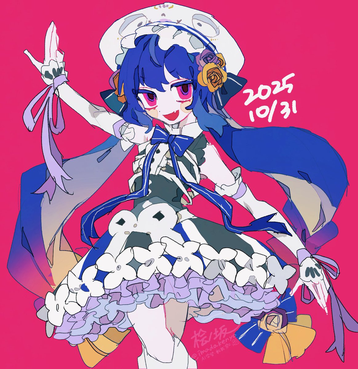 imadakenyo's tweet photo. ハロウィン🎃（2025再掲） https://t.co/Giw7gSmZhA