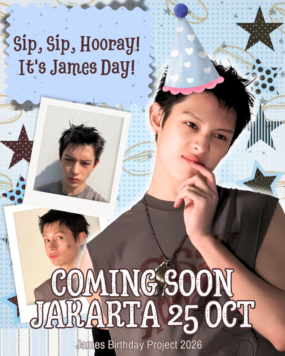 dearmyjjames's tweet photo. ssstt..something special is on its way for our beloved JAMES! 👀🦅💓
keep following us for more hints and stay tuned for more update!! ✨
#james21birthday
#happyjamesday
#sipsiphoorayitsjamesday https://t.co/T6GO1KkEzE